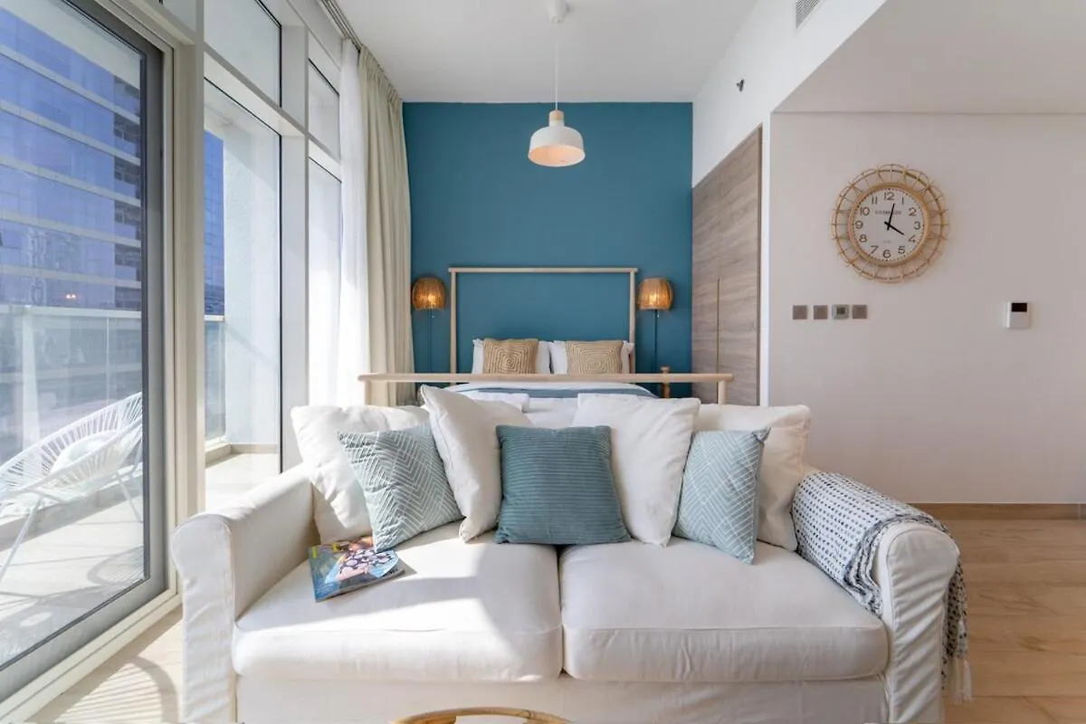 Apartment Charming Minimalist Studio Perfect For 4 In Dubai Marina